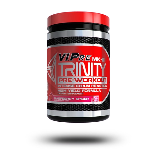 V.I.Pre® TRINITY IS DOSED to the MAX with powerful ingredients that targets the 3 key aspects of an INSANE workout…… PUMP,POWER and FOCUS.